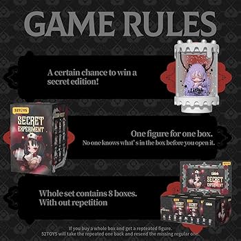 secret experimentシークレット 予約販売：11月中旬～11月下旬 お届け予定】52TOYS x Silent